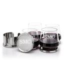 Baldoni Coasters & Tucson Stemless Wine Set