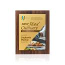 Millsboro VividPrint&trade; Plaque - Walnut Finish/Gold