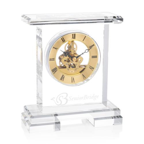 Recognition Awards - Shop by Recipient - Retirement Awards - Todmorden Clock - Gold