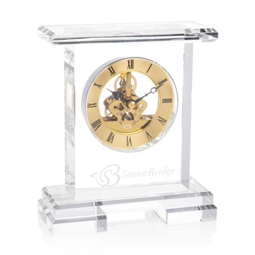 Recognition Awards - Shop by Recipient - Retirement Awards - Todmorden Clock - Gold