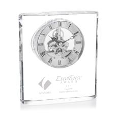 Adams Clock - Silver - Teacher Awards