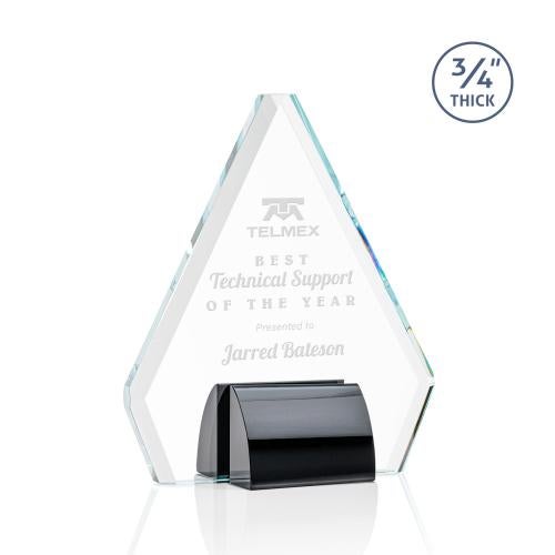 Recognition Awards - Crystal Awards - Roxborough Award - Black