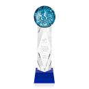 Addison Award on Toscana Base - Blue