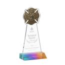 Fire Dept Award - Prismatic