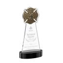 Fire Dept Award on Alberton Base - Black