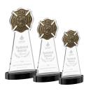 Fire Dept Award on Alberton Base - Black