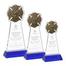 Fire Dept Award on Hartford Base - Blue