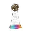 Fire Dept Award on Hartford Base - Prismatic