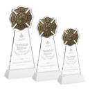 Fire Dept Award on Hartford Base - White
