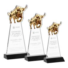 Raging Bull Award - Black - Over $150