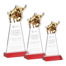 Raging Bull Award - Red - Over $150