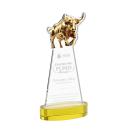 Raging Bull Award on Alberton Base - Gold