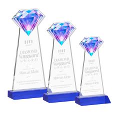 Gemstone Award - Blue - Blue Crystal Awards