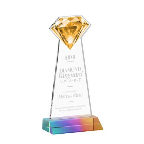 Recognition Awards - Crystal Awards - Gemstone Award - Prismatic