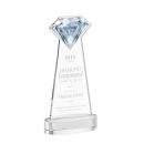 Gemstone Award on Alberton Base - Clear