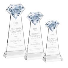 Gemstone Award on Hartford Base - Clear - Over $150