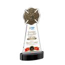 Fire Dept VividPrint&trade; Award on Alberton Base - Black