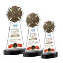 Fire Dept VividPrint&trade; Award on Alberton Base - Black