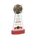 Fire Dept VividPrint&trade; Award on Alberton Base - Red