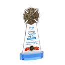 Fire Dept VividPrint&trade; Award on Alberton Base - Sky Blue