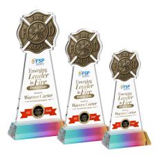 Fire Dept VividPrint Award on Hartford Base - Prismatic - Shop by Recipient