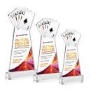 Poker VividPrint&trade; Award on Alberton Base - Clear