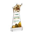 Raging Bull VividPrint&trade; Award on Alberton Base - Clear