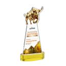 Raging Bull VividPrint&trade; Award on Alberton Base - Gold