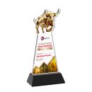 Raging Bull VividPrint&trade; Award on Hartford Base - Black