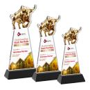 Raging Bull VividPrint&trade; Award on Hartford Base - Black