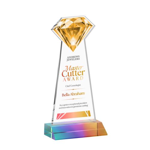 Recognition Awards - Crystal Awards - Gemstone VividPrint&trade; Award - Prismatic