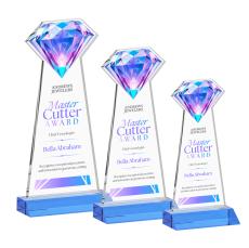 Gemstone VividPrint Award - Sky Blue - Diamond Awards