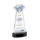 Gemstone VividPrint&trade; Award on Alberton Base - Black