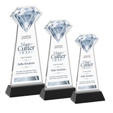 Gemstone VividPrint Award on Hartford Base - Black - Over $150
