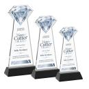 Gemstone VividPrint&trade; Award on Hartford Base - Black