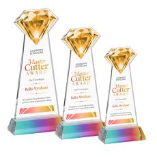 Gemstone VividPrint Award on Hartford Base - Prismatic - Diamond Awards