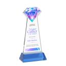 Gemstone VividPrint&trade; Award on Hartford Base - Sky Blue