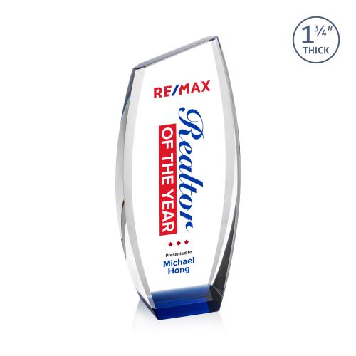 Recognition Awards - Crystal Awards - Colorado VividPrint&trade; Award - Blue