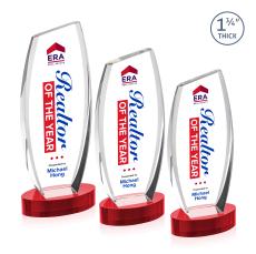 Colorado VividPrint Award on Base - Red - Full Color Awards