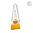 Cheswick VividPrint&trade; Award on Entwhistle Base - Amber