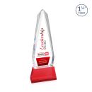 Cheswick VividPrint&trade; Award on Entwhistle Base - Red