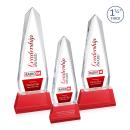 Cheswick VividPrint&trade; Award on Entwhistle Base - Red