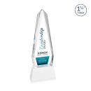 Cheswick VividPrint&trade; Award on Entwhistle Base - White