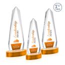 Cheswick VividPrint&trade; Award on Alberton Base - Amber