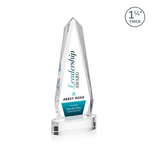 Recognition Awards - Crystal Awards - Cheswick VividPrint&trade; Award on Alberton - Clear