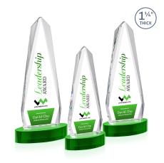 Cheswick VividPrint Award on Alberton Base - Green - Over $150