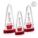 Cheswick VividPrint&trade; Award on Alberton Base - Red