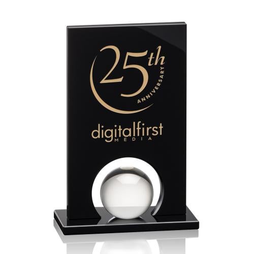 Icarus Award - Black Recognition Awards - Crystal Awards - Icarus Award - Black