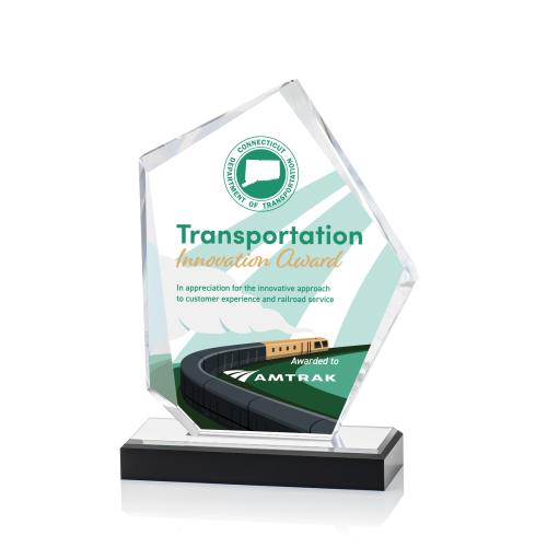 Recognition Awards - Acrylic Awards - Driffield VividPrint&trade; Award - Silver