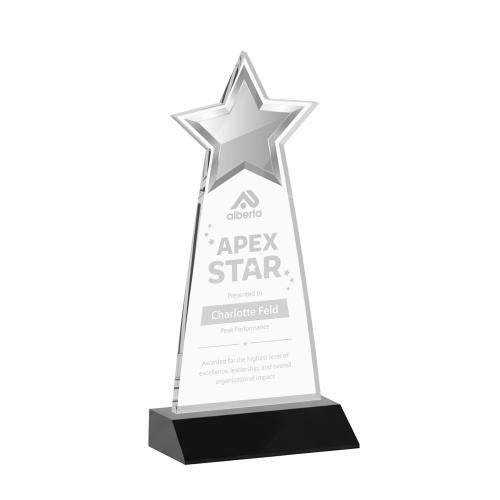Recognition Awards - Crystal Awards - Starlite Award - Black